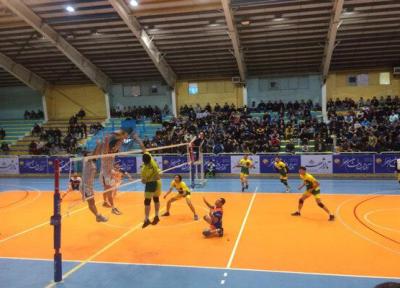 تیم والیبال شهرداری قزوین به یک پیروزی ارزشمند دست یافت